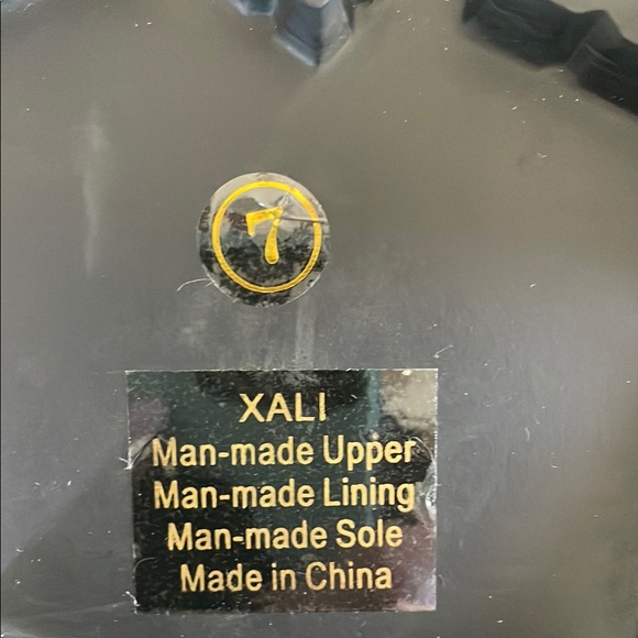 Billini Black Glossy Loafers with Gold Accent #174 - Picture 7 of 7